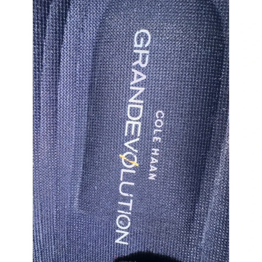 $275 Cole‎ Haan Grandevolution Knit Oxford Blk Designer Dress Shoes SZ 10.5 EUC